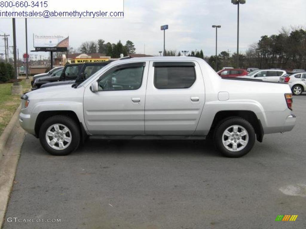 2007 Ridgeline RTL - Billet Silver Metallic / Gray photo #1