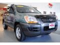 2008 Royal Jade Green Metallic Kia Sportage LX  photo #9