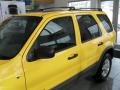 2001 Chrome Yellow Metallic Ford Escape XLT V6 4WD  photo #8