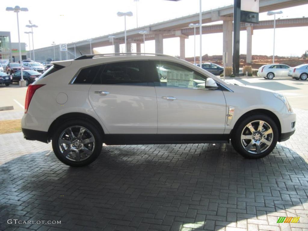 2010 SRX 4 V6 AWD - Platinum Ice Tricoat / Shale/Brownstone photo #4