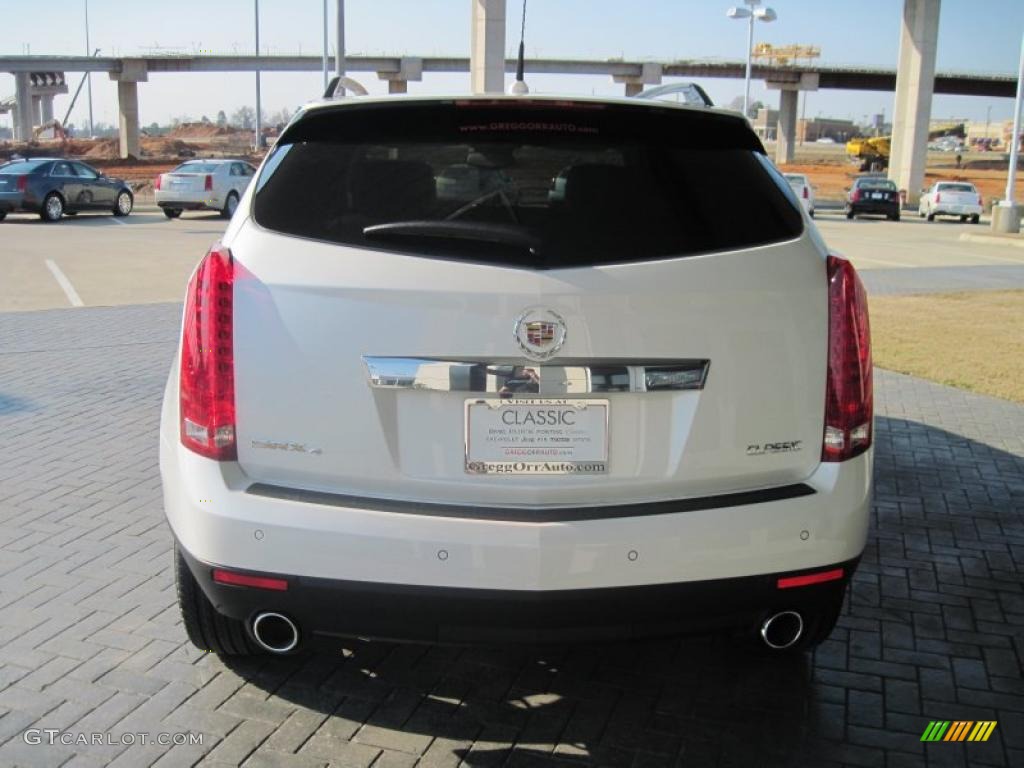 2010 SRX 4 V6 AWD - Platinum Ice Tricoat / Shale/Brownstone photo #6