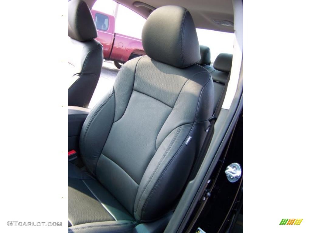 2011 Sonata Limited - Midnight Black / Black photo #10