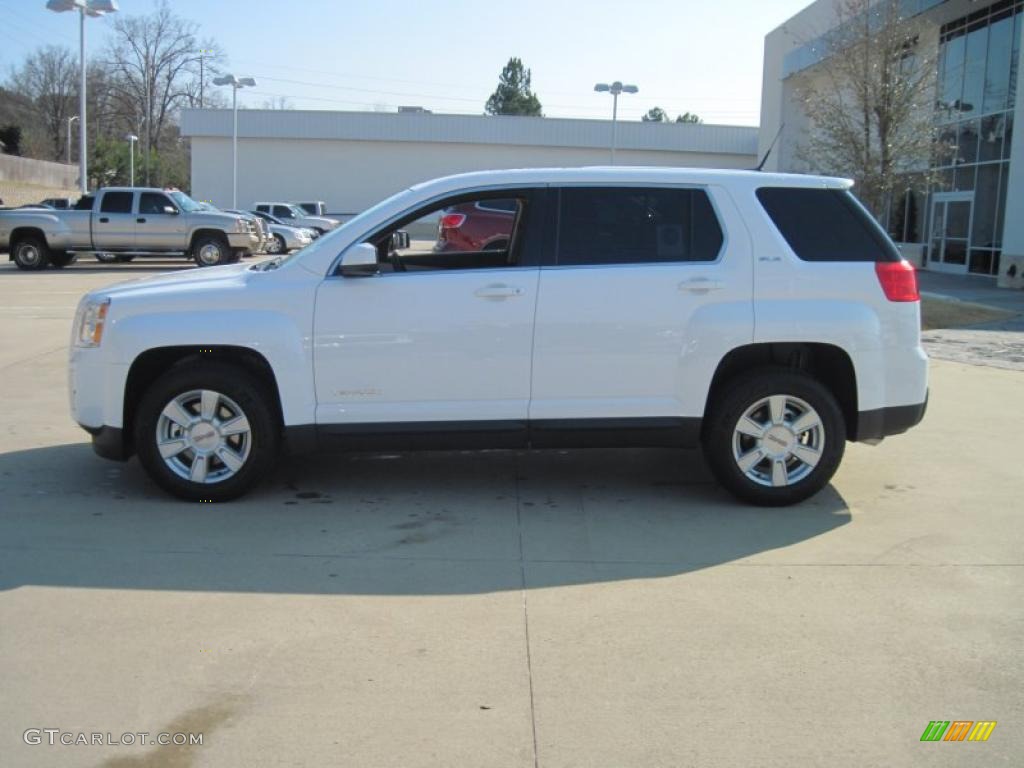 2010 Terrain SLE - Summit White / Light Titanium photo #3