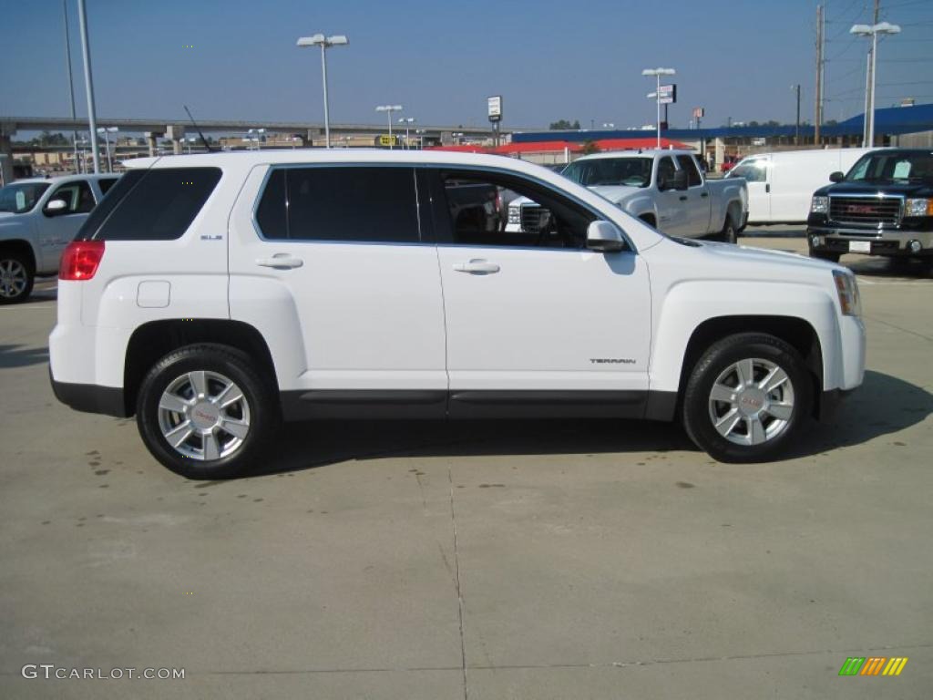 2010 Terrain SLE - Summit White / Light Titanium photo #4