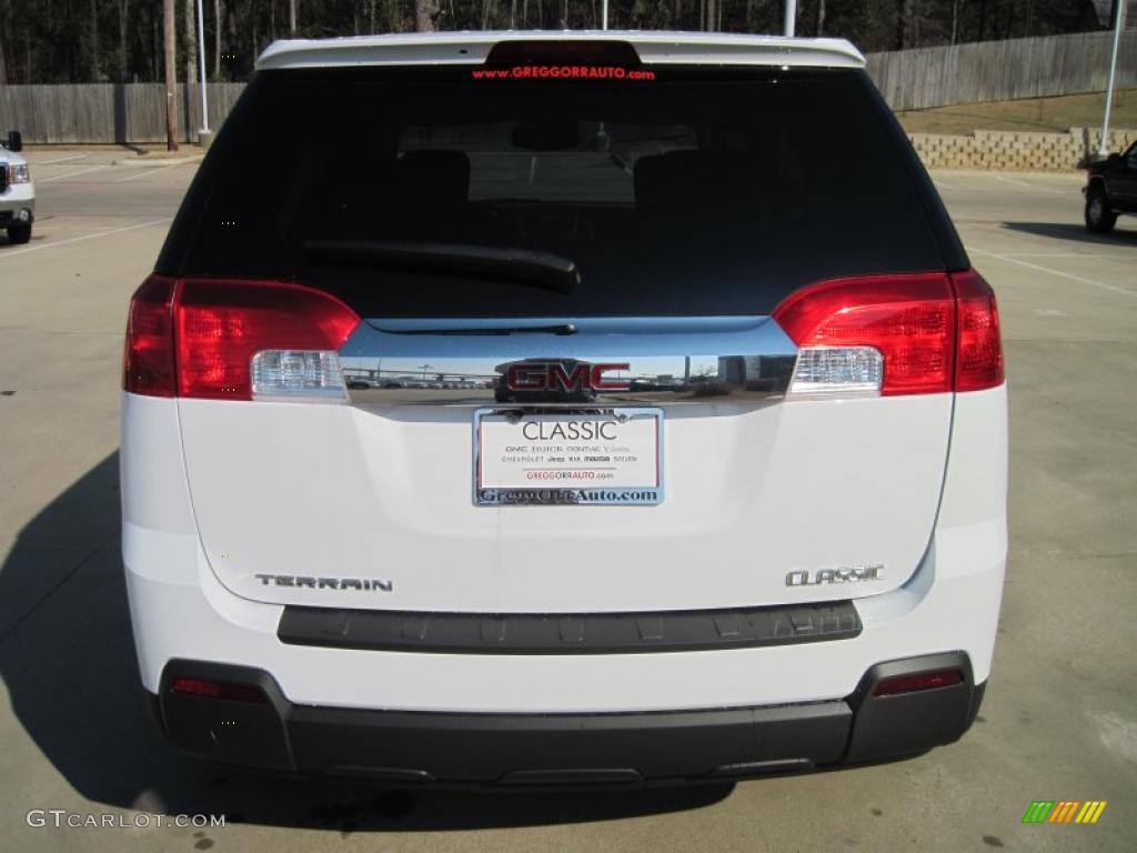2010 Terrain SLE - Summit White / Light Titanium photo #6