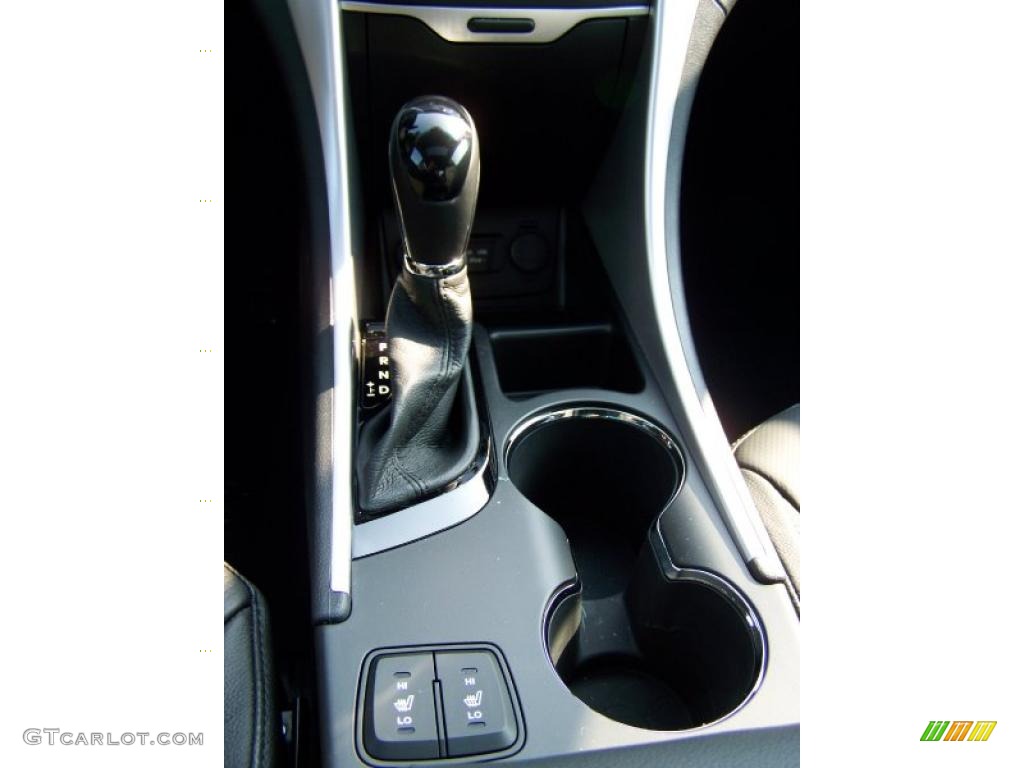 2011 Sonata Limited - Midnight Black / Black photo #23