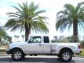 2002 Silver Frost Metallic Ford Ranger XLT SuperCab 4x4  photo #1