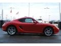 2010 Guards Red Porsche Cayman S  photo #8