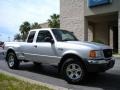 2002 Silver Frost Metallic Ford Ranger XLT SuperCab 4x4  photo #4