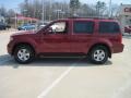 2006 Red Brawn Pearl Nissan Pathfinder S  photo #3