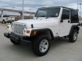 2003 Stone White Jeep Wrangler Sport 4x4  photo #1