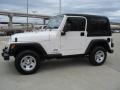 2003 Stone White Jeep Wrangler Sport 4x4  photo #2