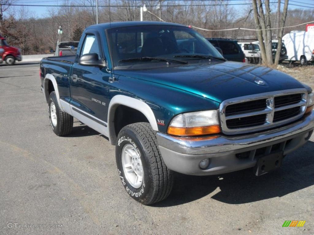 Emerald Green Pearl 1999 Dodge Dakota SLT Regular Cab 4x4 Exterior Photo #26823769