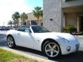 2007 Pure White Pontiac Solstice Roadster  photo #4