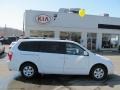 2009 Clear White Kia Sedona LX  photo #2