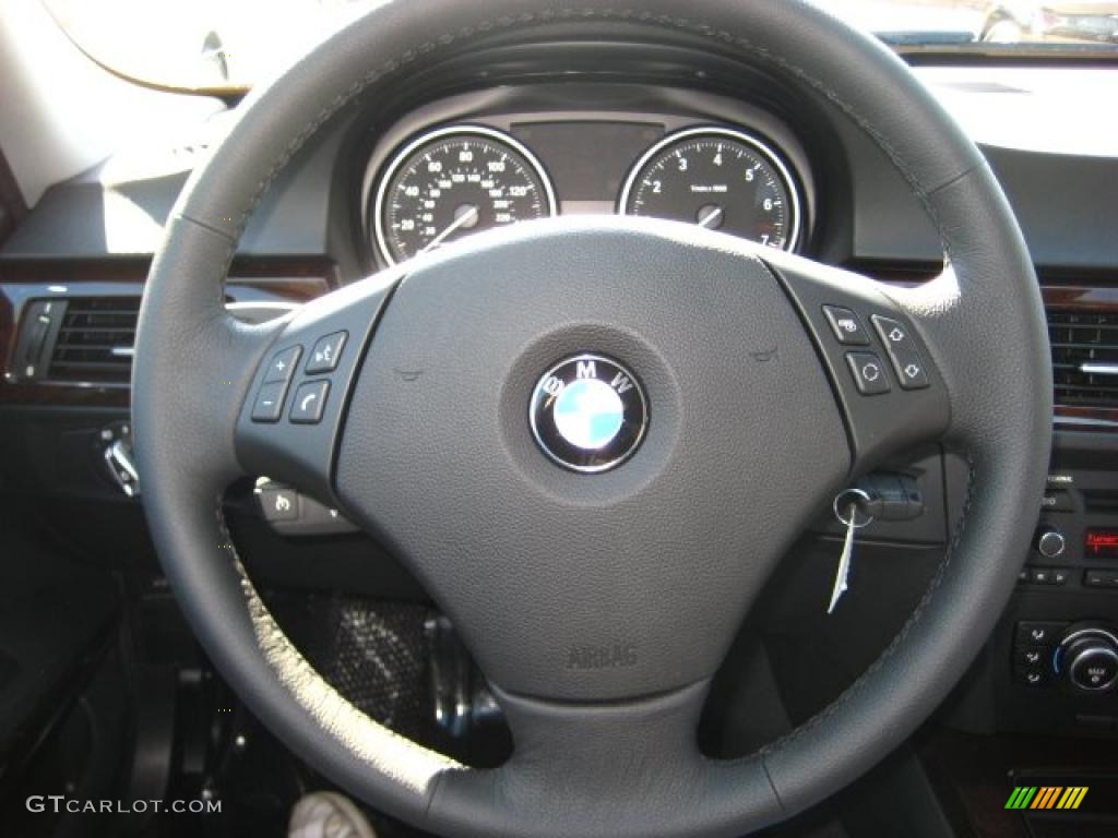 2010 3 Series 328i xDrive Sedan - Jet Black / Black Dakota Leather photo #15