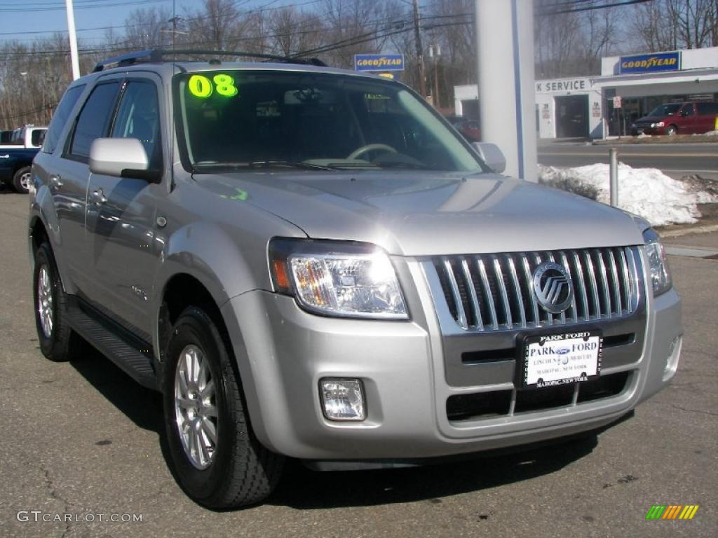 2008 Mariner V6 Premier 4WD - Silver Metallic / Greystone/Stone photo #1