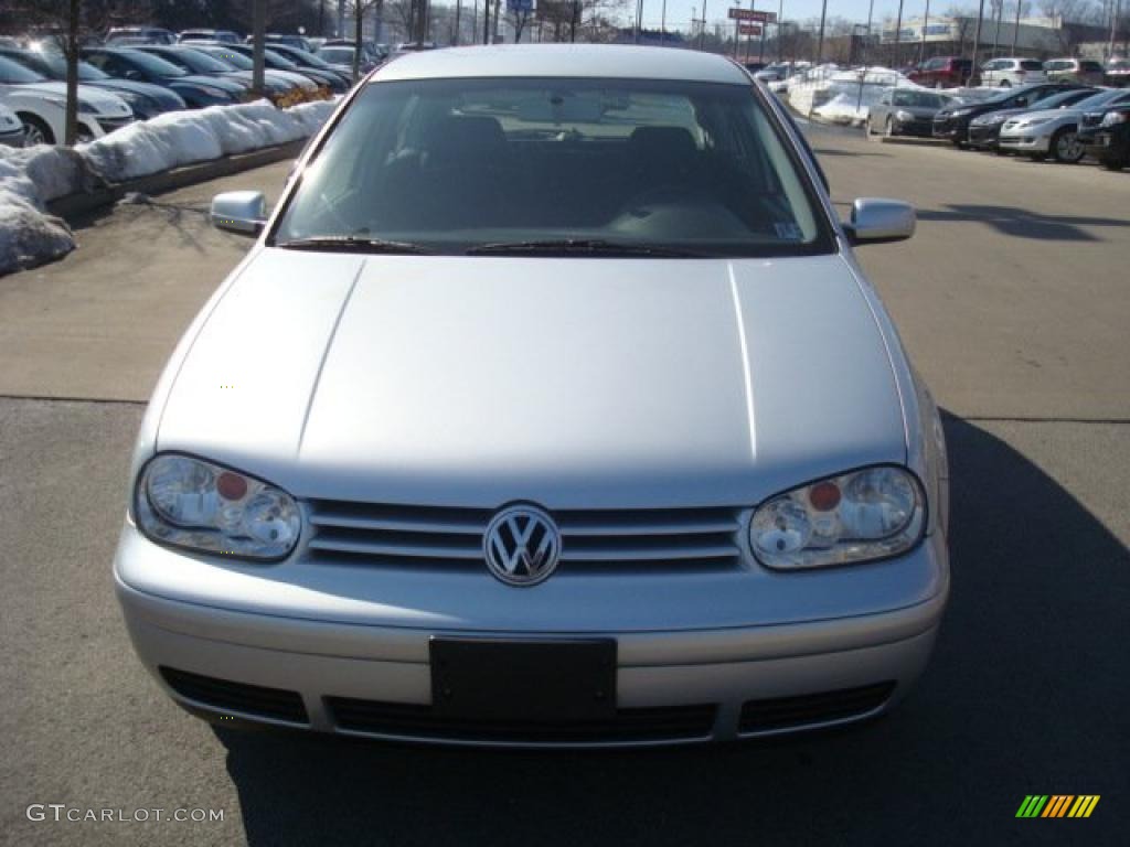 2003 Golf GL TDI 2 Door - Reflex Silver / Black photo #6