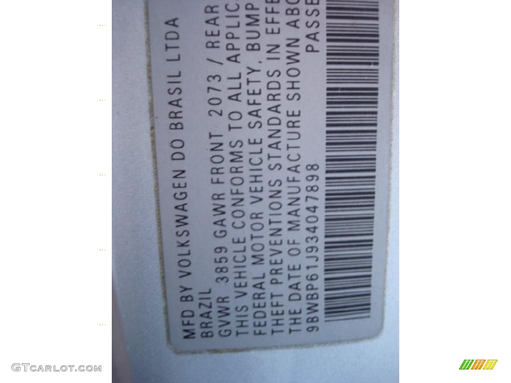 2003 Golf GL TDI 2 Door - Reflex Silver / Black photo #14