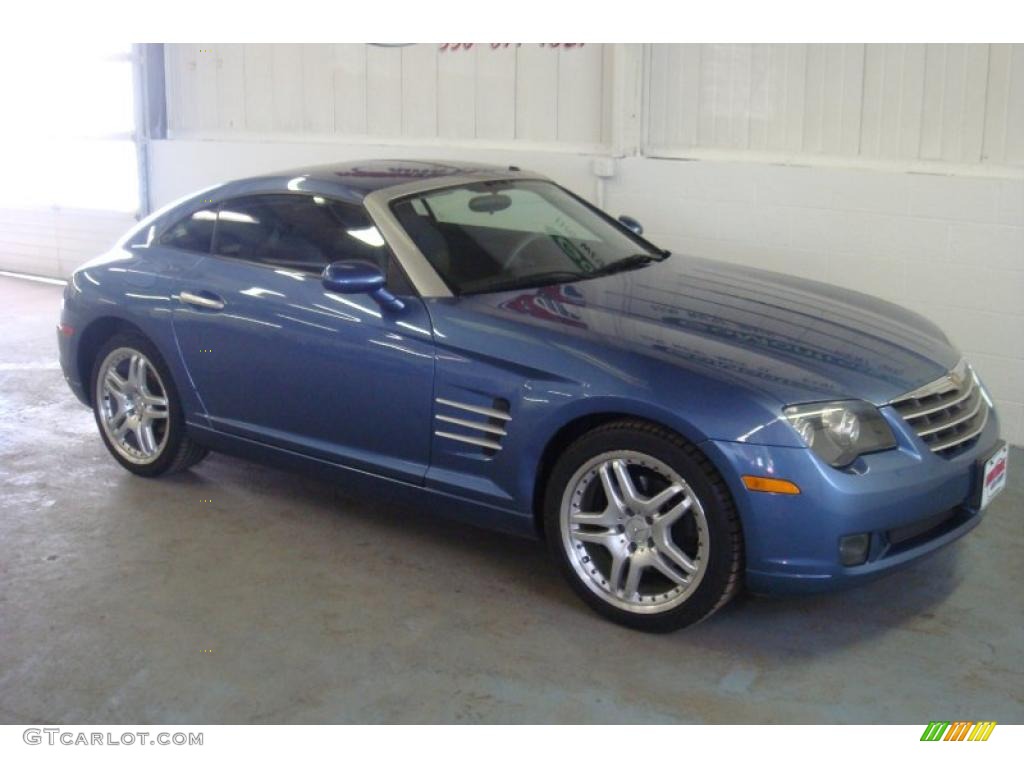Aero Blue Pearlcoat 2005 Chrysler Crossfire Limited Coupe Exterior Photo #26830624