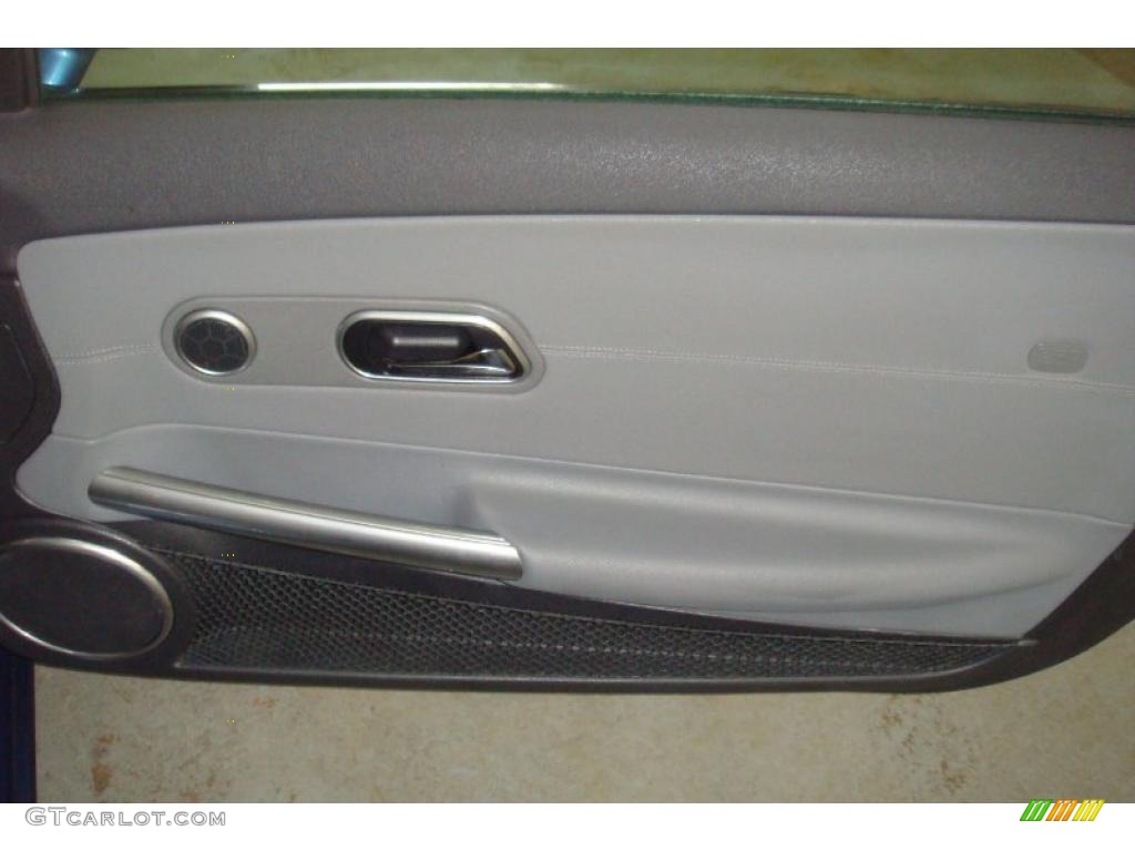 2005 Chrysler Crossfire Limited Coupe Dark Slate Grey/Medium Slate Grey Door Panel Photo #26830660