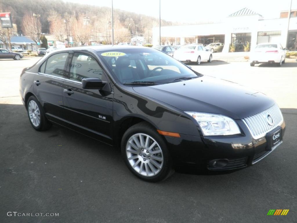 2007 Milan V6 Premier AWD - Black Ebony / Dark Charcoal photo #3