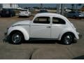 1961 Pearl White Volkswagen Beetle Coupe  photo #5