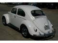 1961 Pearl White Volkswagen Beetle Coupe  photo #8