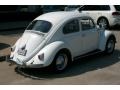 1961 Pearl White Volkswagen Beetle Coupe  photo #10