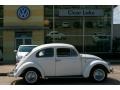 1961 Pearl White Volkswagen Beetle Coupe  photo #11