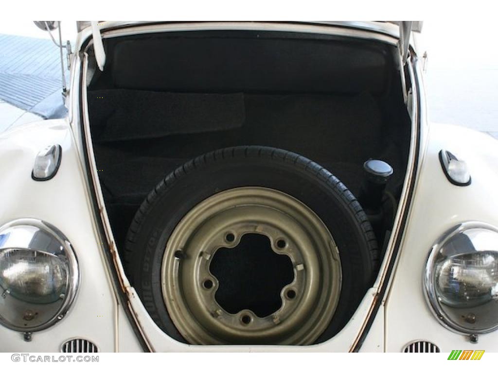 1961 Beetle Coupe - Pearl White / Gray photo #27