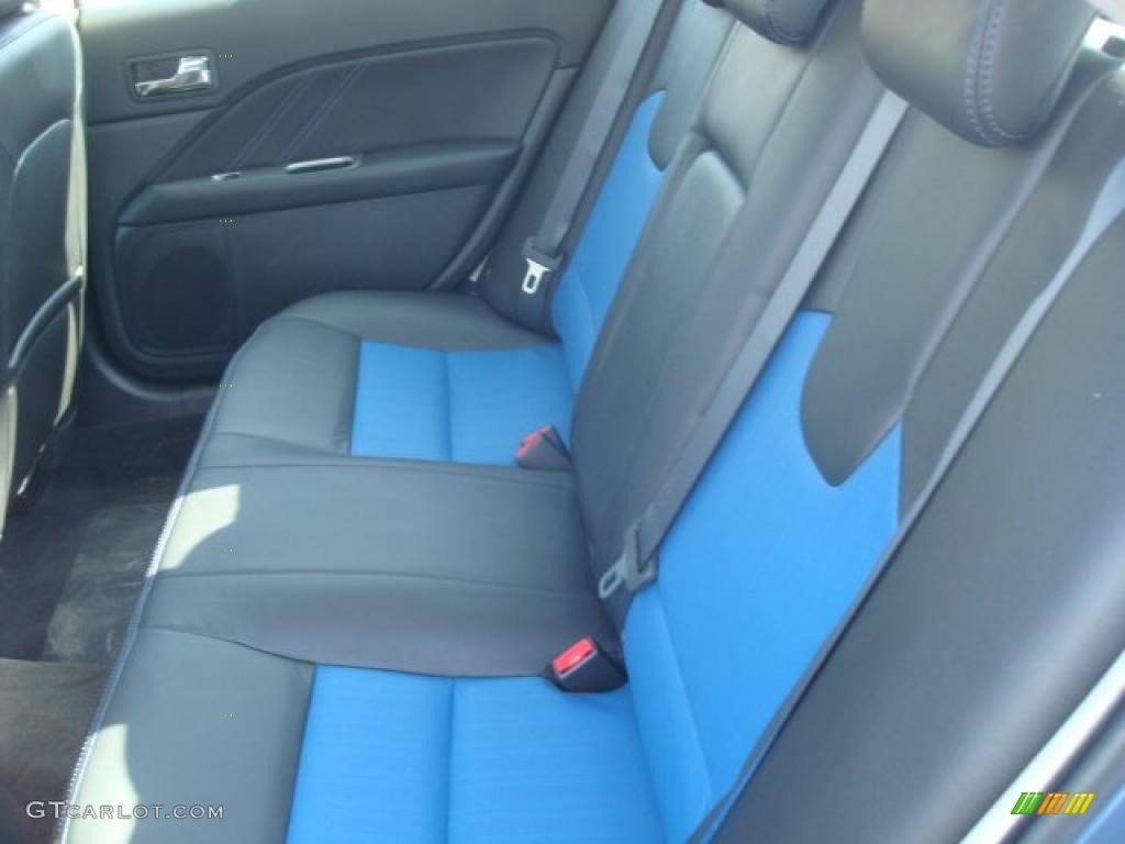 2010 Fusion Sport - Sport Blue Metallic / Charcoal Black/Sport Blue photo #13