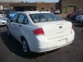 2010 White Suede Ford Focus S Sedan  photo #5