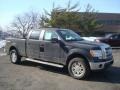 2010 Tuxedo Black Ford F150 Lariat SuperCrew 4x4  photo #1