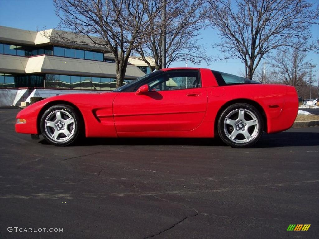 1999 Corvette Coupe - Torch Red / Black photo #22