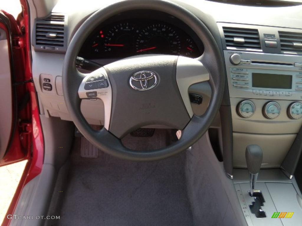 2008 Camry LE - Barcelona Red Metallic / Bisque photo #14