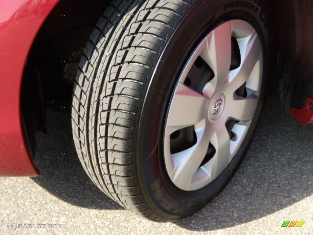 2008 Camry LE - Barcelona Red Metallic / Bisque photo #20