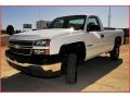 Summit White 2005 Chevrolet Silverado 2500HD LS Regular Cab