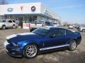 2008 Vista Blue Metallic Ford Mustang Shelby GT500 Coupe  photo #1