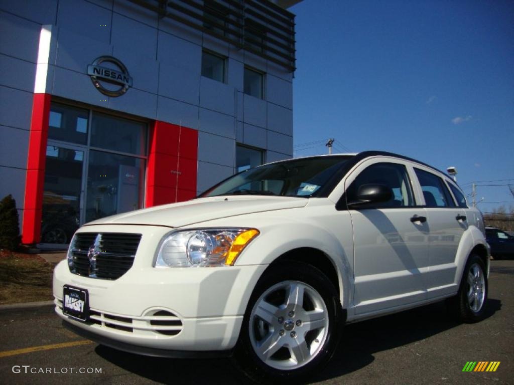Stone White Dodge Caliber