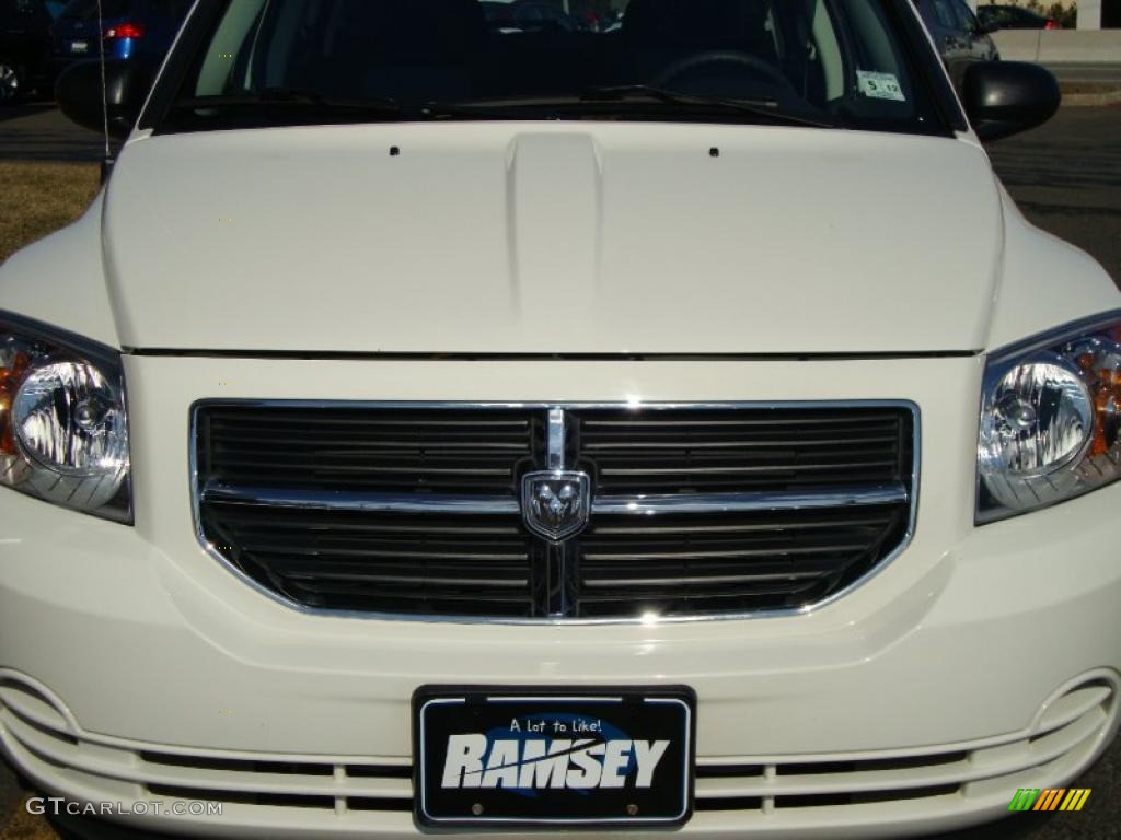 2008 Caliber SXT - Stone White / Dark Slate Gray photo #15