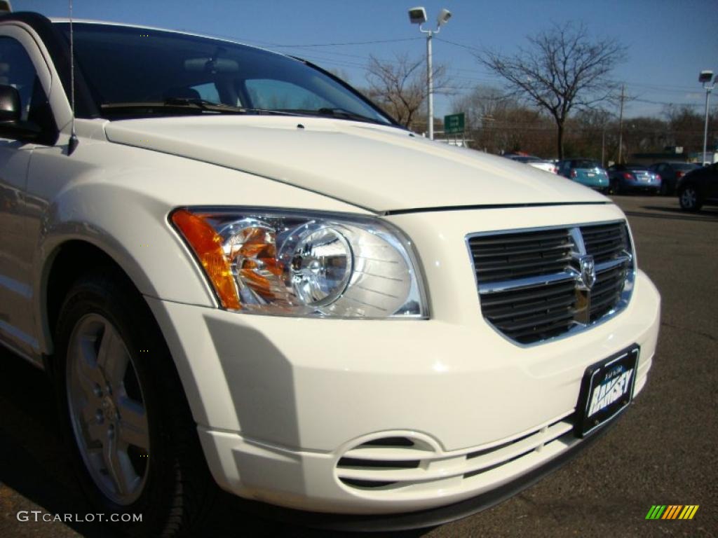 2008 Caliber SXT - Stone White / Dark Slate Gray photo #22