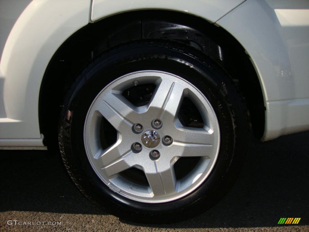 2008 Caliber SXT - Stone White / Dark Slate Gray photo #24