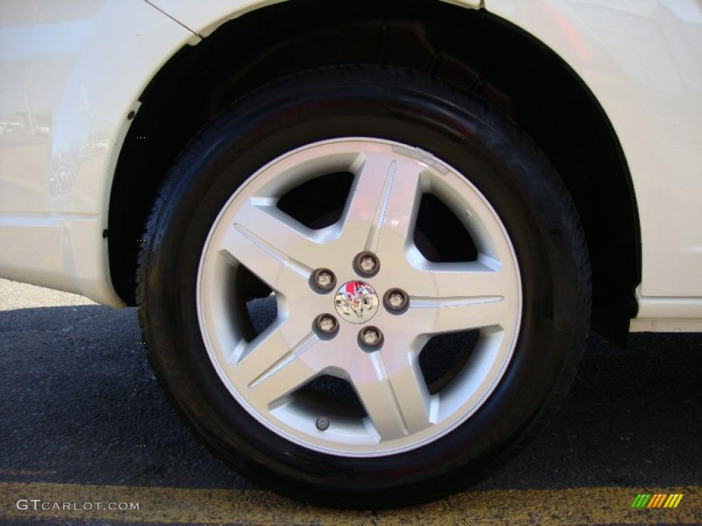 2008 Caliber SXT - Stone White / Dark Slate Gray photo #25