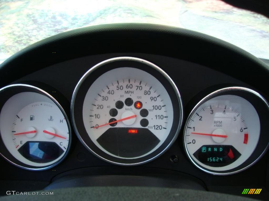 2008 Caliber SXT - Stone White / Dark Slate Gray photo #35