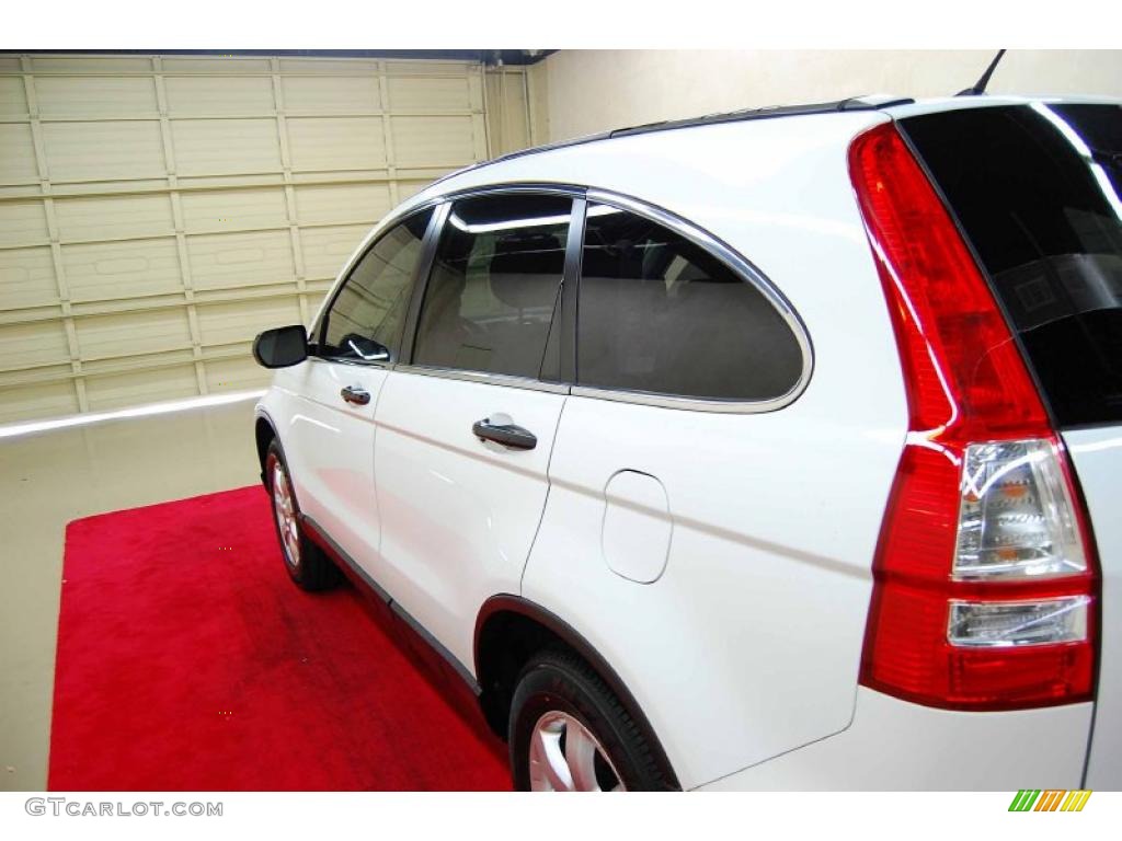 2008 CR-V EX - Taffeta White / Gray photo #9