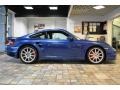 2008 Cobalt Blue Metallic Porsche 911 Turbo Coupe  photo #7