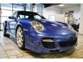 2008 Cobalt Blue Metallic Porsche 911 Turbo Coupe  photo #8