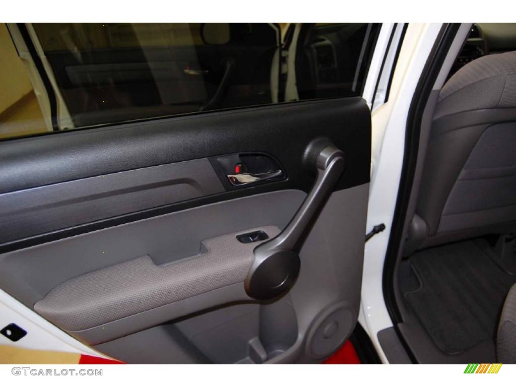 2008 CR-V EX - Taffeta White / Gray photo #20