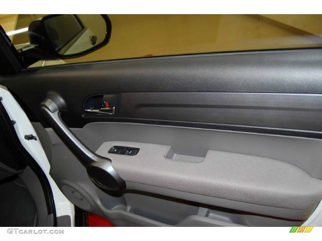 2008 CR-V EX - Taffeta White / Gray photo #25